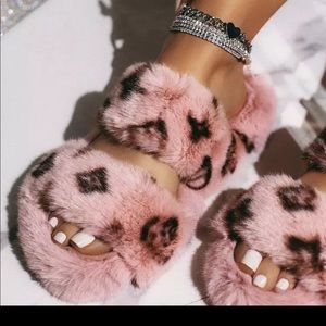 Winter Indoor Fur Slippers House Full Furry